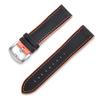 For Seiko Nylon Watch Band 18mm 20mm 21mm 22mm TPU Rubber Watch Strap Stitching Sports Handmade Wristbelt Men Women Bracelet