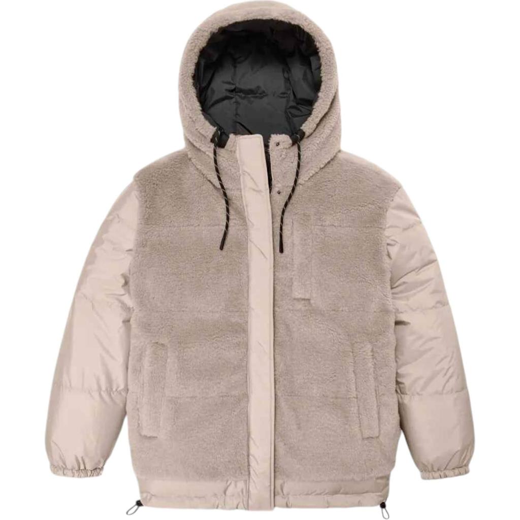 UGG Reversible Solid Color Zip-Up Long Sleeve Jacket Women Jackets Black 1158699-BKP