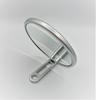 MELFA Makeup Mirror Hand & Stand L with 3x Magnification, Made in Japan, Double-Sided