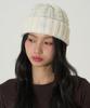 ILLIGO Ig Embroidered Twist Beanie Ivory