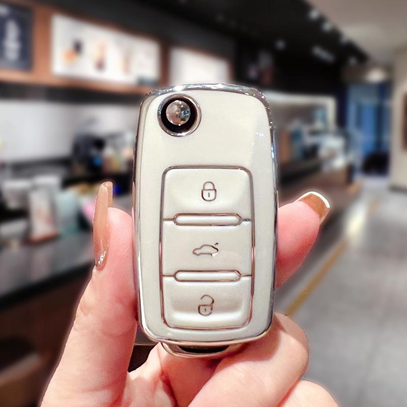 Volkswagen Key Cover for Sagitar, Bora, Polo, Tiguan L, Magotan, Passat, Golf 7, Tayron, Lavida