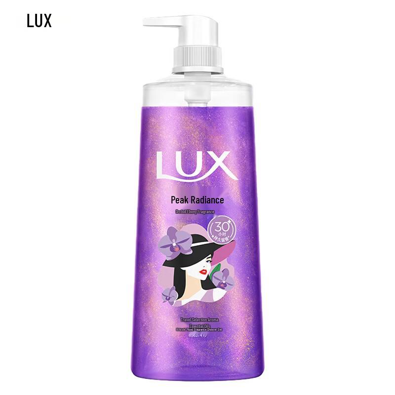 LUX Dark Orchid & Ebony Scented Body Wash 700g