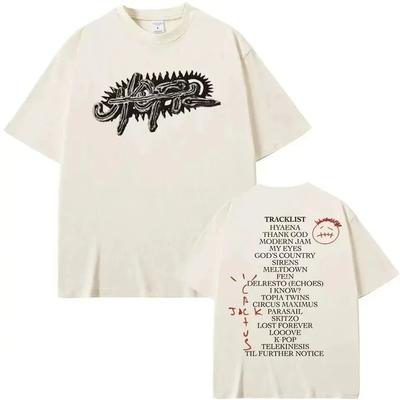 Y2K Utopia Travis TS Hip Hop Grafik T-Shirt Für Herren Top Tee UTOPIA Streetwear Swag Street Rapper Fanclub T-Shirt S-5XL