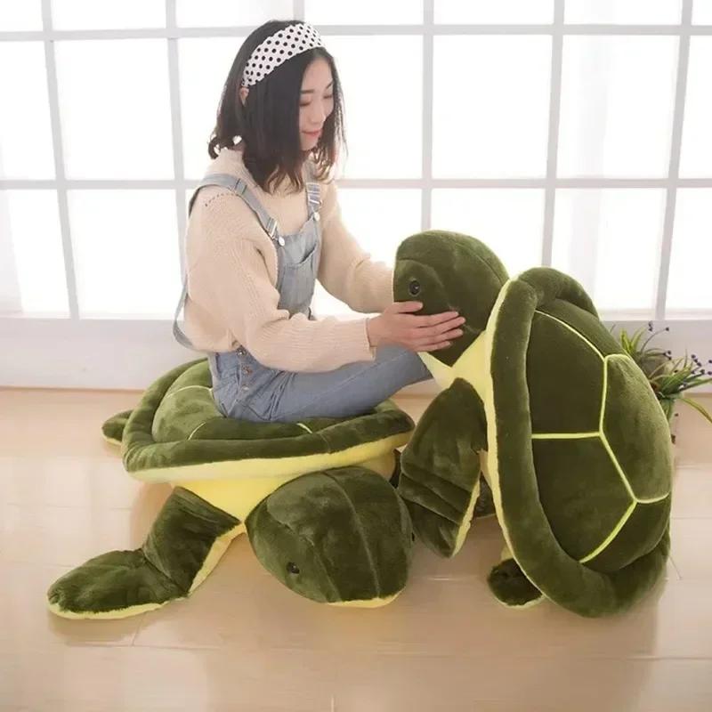 Mommy Sea Turtle Stuffed Animal Mom Baby Plush Toy Cute Soft Small Mama Family Little Babies Ocean Animals Gifts for Kid