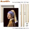 RUOPOTY Modern Women Painting By Numbers Kits For Adults Hand Painted Figure Picture Canvas Painting For Home Decoration 40x50cm