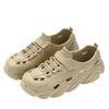 2025 Trendy Men's Sandals Outdoor Wear Thickened Anti-slip Wear-resistant Fashion EVA Moulded Couples Clog Shoes Wholesale