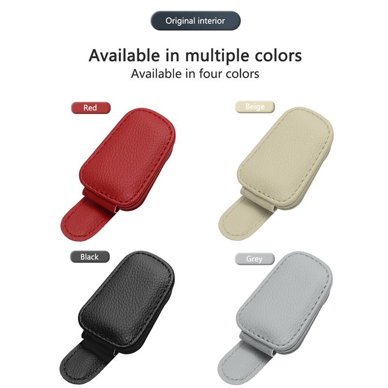 Auto Interieur Bril Clip Zonneklep Opbergbeugel Auto Accessoires Voor Porsche Cayenne Panamera Macan 911 718 918 Taycan Boxster