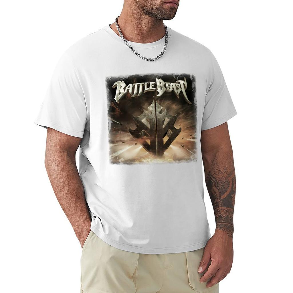 BattleBeast Artwork TShirt Big Size Loose Fit Tee Shirt