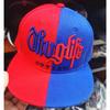 Cross Border Color Blocked Letter Embroidered Baseball Cap, European And American Casual Duckbill Cap,  Flat And Tre