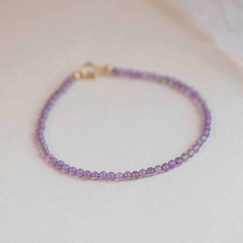 A52E Energy Gemstones Bracelet Detail Elegant Layer Wristwear CN