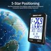 Bikevee GPS Wireless Bicycle Speedometer, Cycle Computer with Auto Start/Stop, Auto Backlight, Waterproof, Odometer, MPH/KM/H, 2.4-inch FSTN Tiered Di