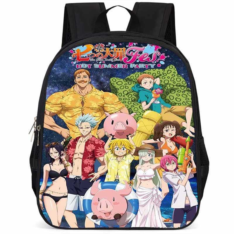 Spacious 15 Inch Oxford Cloth Backpack For Kids Lightweight And Comfortable