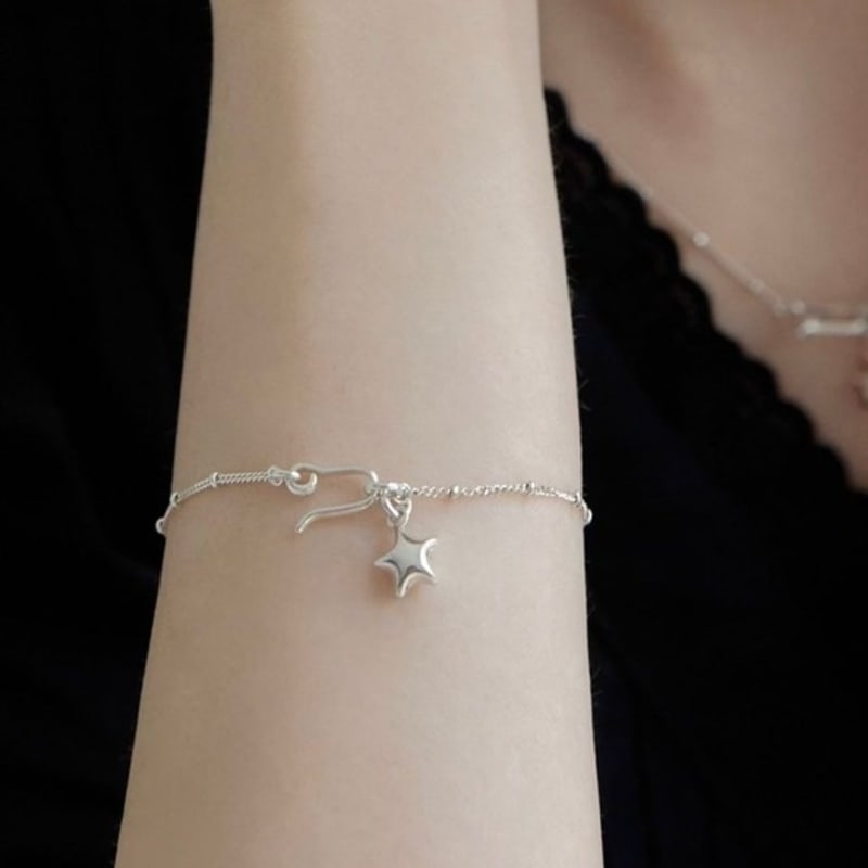

moi moi Star hook bracelet (2 colors) combi - 17cm