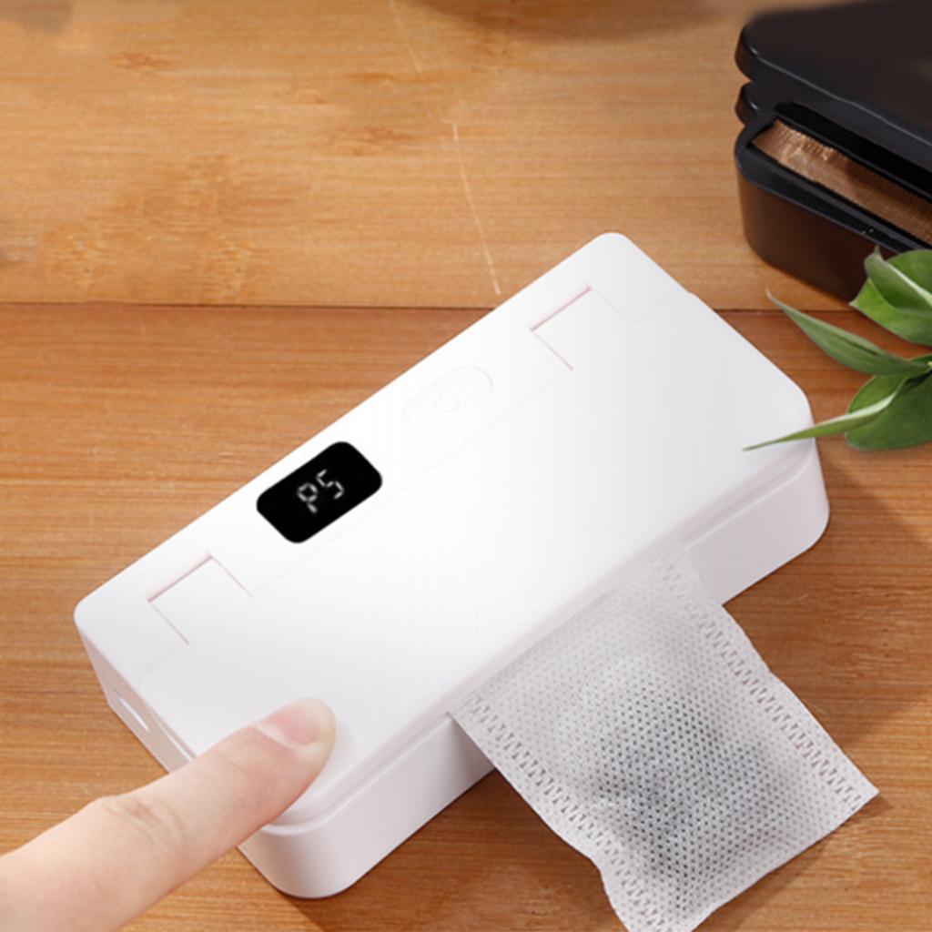 Portable Miniature Heat Sealer for Snacks USB Rechargeable Sealing Machine for Food Packaging Dorm Room Essential