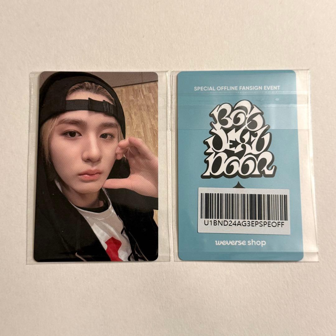 

[USED] boynextdoor Lee Han Weverse In-Person Fan Signing Event Bonus Photocard