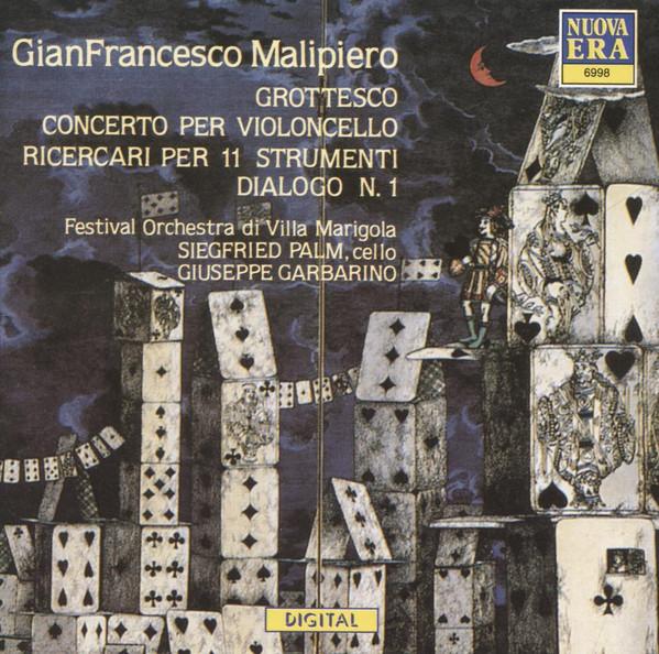 

CD GIAN FRANCESCO MALIPIERO - Various Works 6998 NUOVA ERA 1991 Italy Classical Used