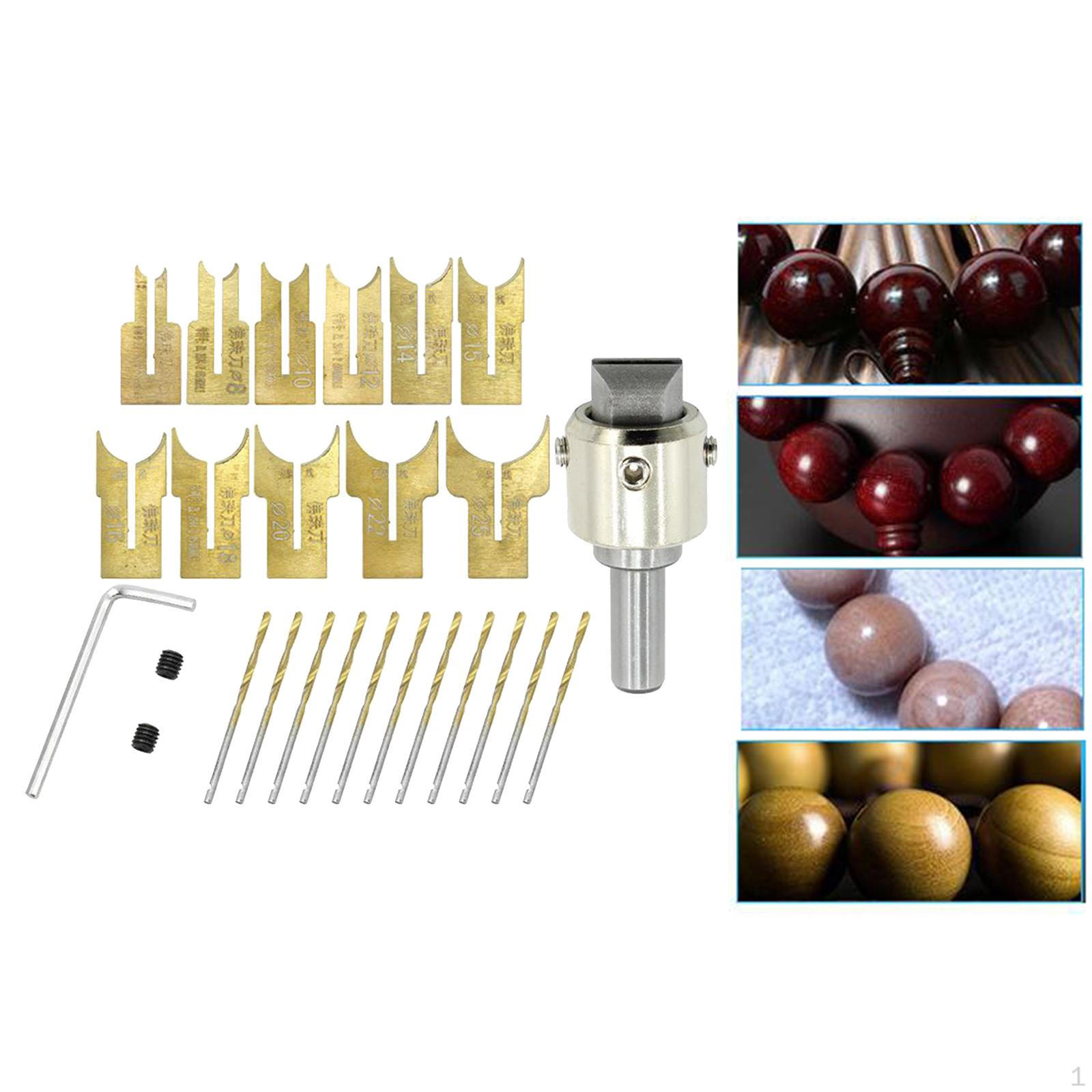 

Бисерная дрель, деревянное сверло, изготовление деревянных бусин для изготовления ювелирных изделий 6-25 Set