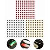 300PCS Self-Adhesive Fish Eyes Stickers 3D Holographic Artificial Fishing Eyes Lure Making