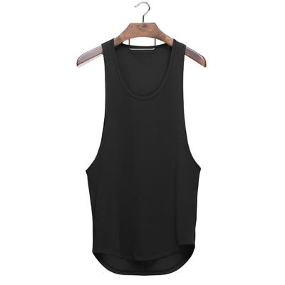 Markenkleidung, solide Tanktops für Männer, leeres Unterhemd, Muskelweste, Bodybuilding und Fitness, Stringer-Tanktop für Fitnessstudios