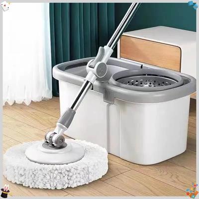 Haushaltliche Freihändige Nass-/Trocken-Doppelantriebs-Rotationsmopp-Eimer mit Automatischer Wasserschleuder Traditioneller Moppeimer