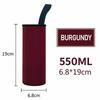 550/420M Water Bottle Sleeve With Handle Cup Sleeve Washable Insulated Bottle Cover