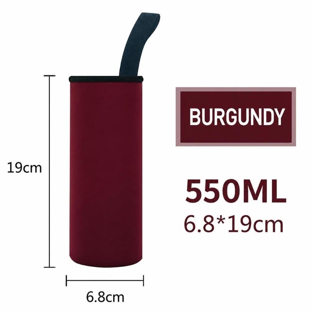 550/420M Water Bottle Sleeve With Handle Cup Sleeve Washable Insulated Bottle Cover