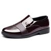 New Genuine Leather Men's Casual Slip-On Formal Business Shoes