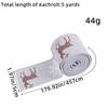 Christmas Tree Decoration: Reindeer Bow Silk Ribbon Gift Accessories