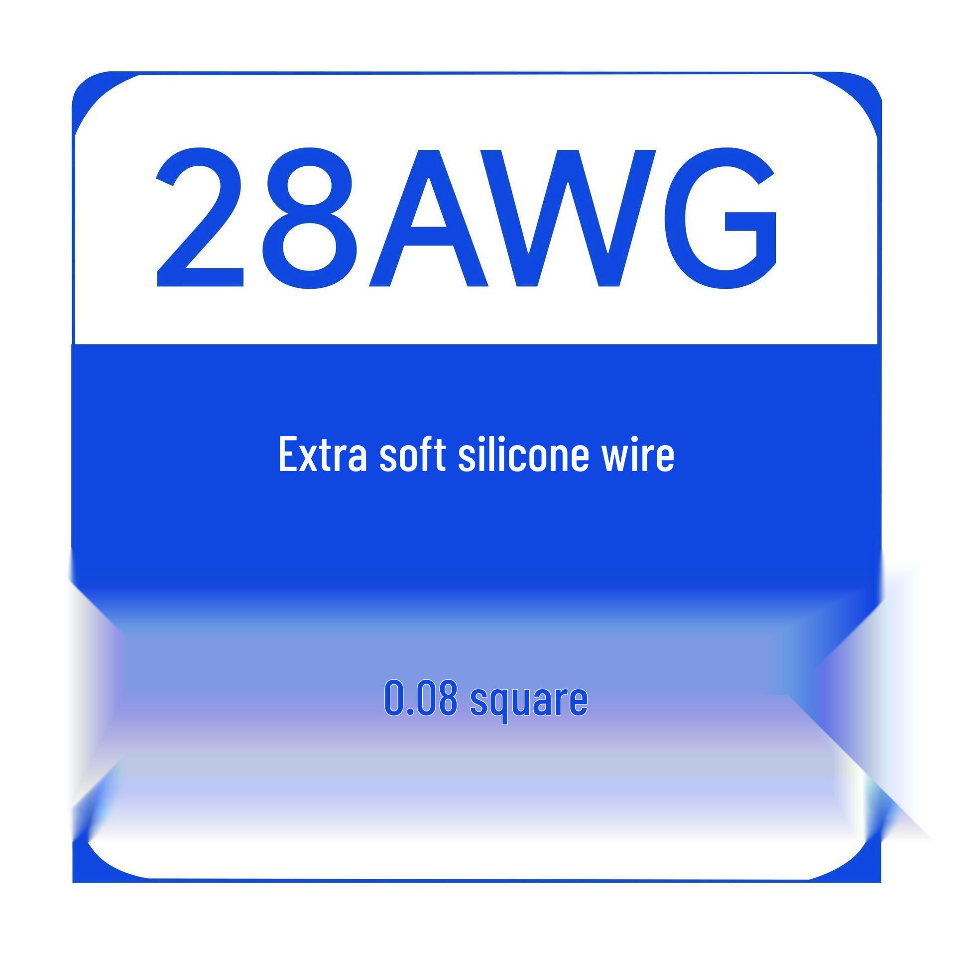 

Extra Soft High Voltage Silicone Wire 18/16/14/12/10/8/7/6 AWG for Lithium Batteries