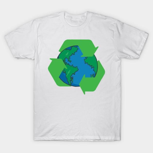 

Футболка женская Earth Day Recycle Harajuku Print Kawaii футболка летняя с коротким рукавом женская футболка топ футболка S розовый