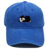 Embroidered Penguin Washed Cotton Baseball Caps Outdoor Women Adjustable Trucker Cap Fashion Men Sunscreen Snapback Peaked Hat