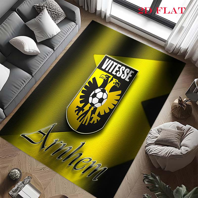 SBV Vitesse Dywanik do salonu, sypialni, domu, dekoracja sofy, antypoślizgowa mata podłogowa dla dzieci do zabawy