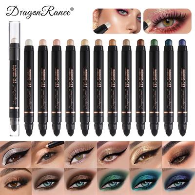 Double-ended Dual-purpose High-light Trimming Stick Eyeshadow Stick , Three-dimensional Contour, Nose Shadow, Facial Shape, Brighten and Trimming