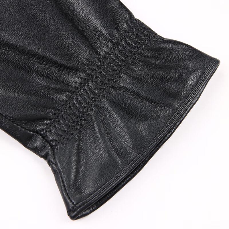 Hengyuanxiang Women's Lined Goatskin Gloves