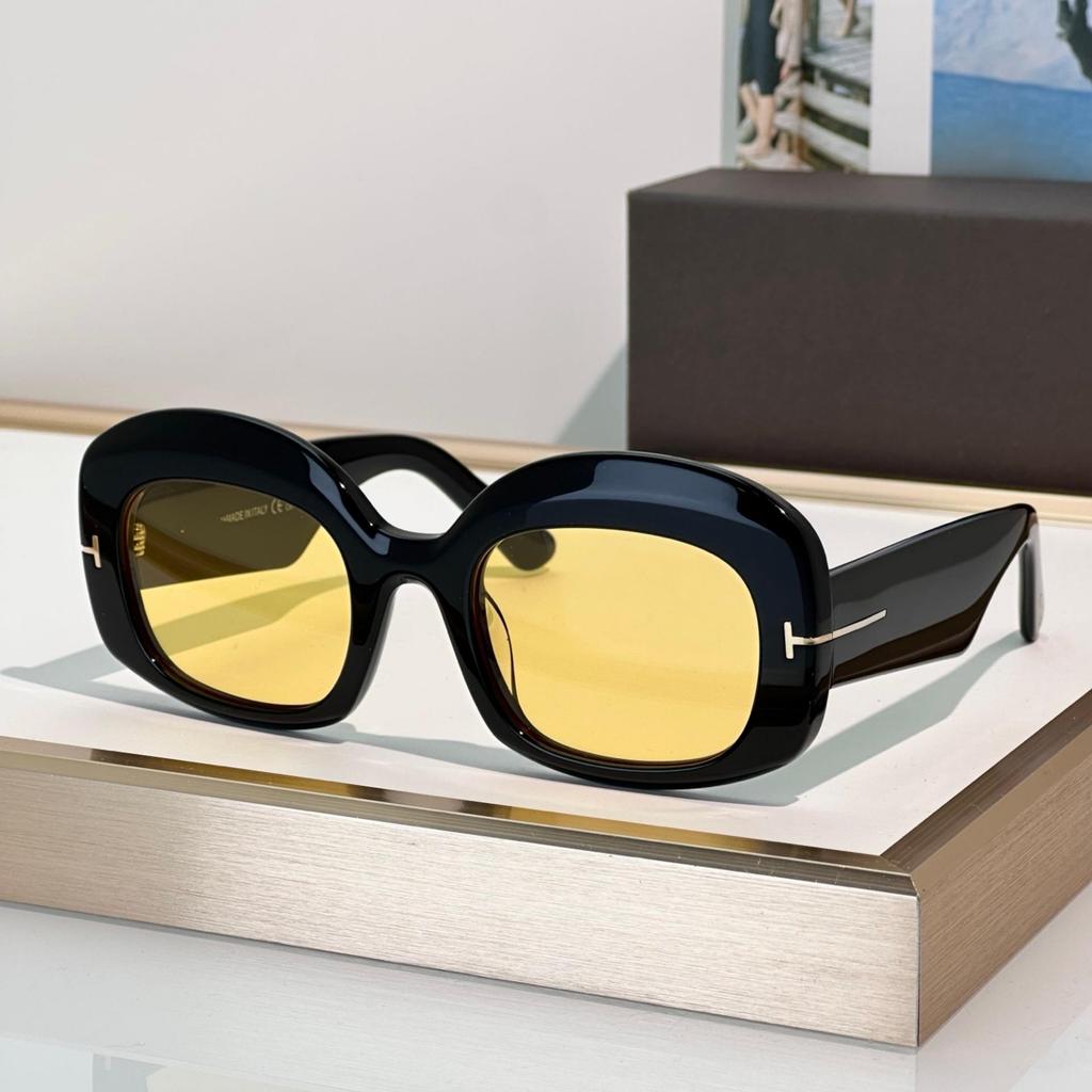 TF1219 Fashion Luxury Acetate Sunglasses: Unisex Celebrity-Inspired Runway Party & Vacation Essentials