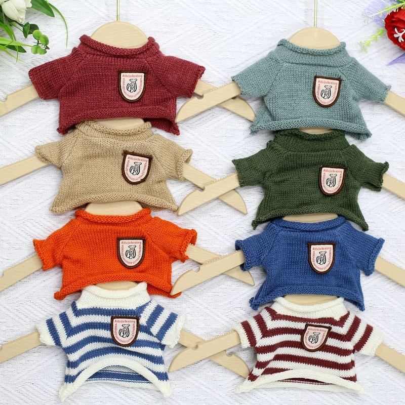 30cm Teddybjørn Bjørn Tilbehør Tilbehør Dukke Dukke Erstatt Klær Plysjleker Genser Genser Tilbehør