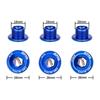 Bicycle Crank Arm Fixing Bolt Wear Resistant Aluminum Alloy Bike Crankset Nut Cover 1PC for Mountain Biking Replacement