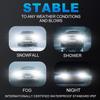 2Pcs 18000LM H1 LED Headlight Bulbs Mini Canbus H1 Led Lamp 16Core CSP for Car Headlamp Fanless DRL Light Auto Diode Fog Lamp 12V 6000K White