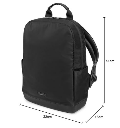 Moleskine Backpack, Fits 15-inch Laptop, Business Backpack, Backpack Collection, Men's, Black, One Size
