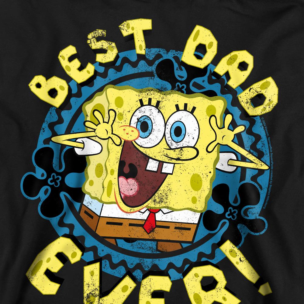 SpongeBob SquarePants Unisex Adult Best Dad Ever Fathers Day Sweatshirt