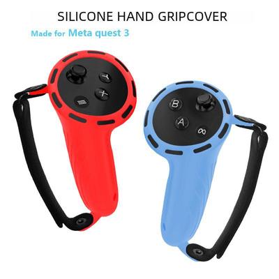 Silicone Protective Cover and Strap for Meta Quest 3 VR Headset