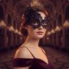 Butterfly Masquerade Facial Accessory Rhinestone Lace with Rhinestones Delicate for
