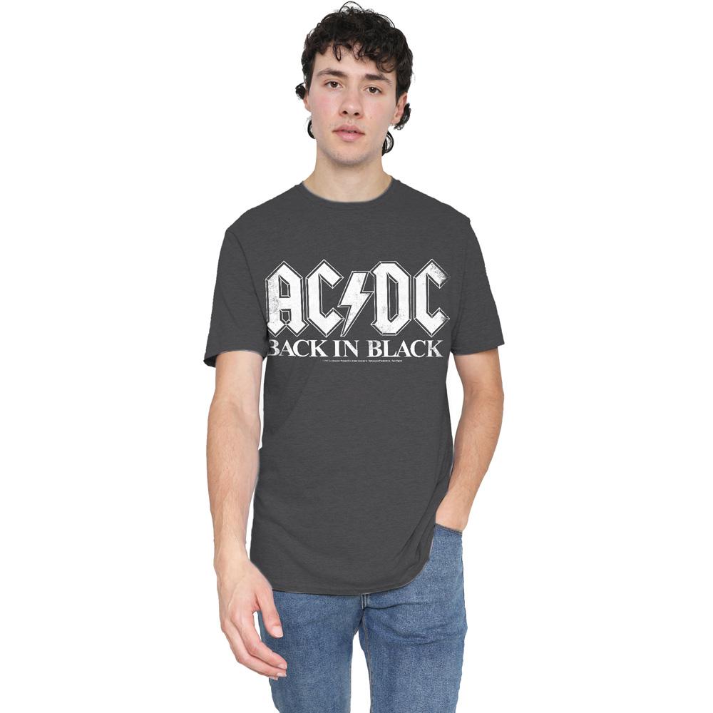 AC/DC Unisex Adult Back In Black T-Shirt