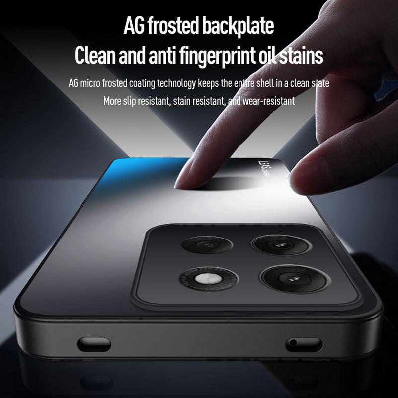 AG Matte Back Panel Lens All-inclusive Case For Moto G86 Power G56 G05 G15 G35 G45 G55 G75 G85 G04 G14 G24 G34 G54 G84 S50 Cover