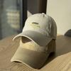 American-style letter embroidery baseball cap for women2026New oversized and deepened casual duckbill cap that makes the face look smaller, trendy