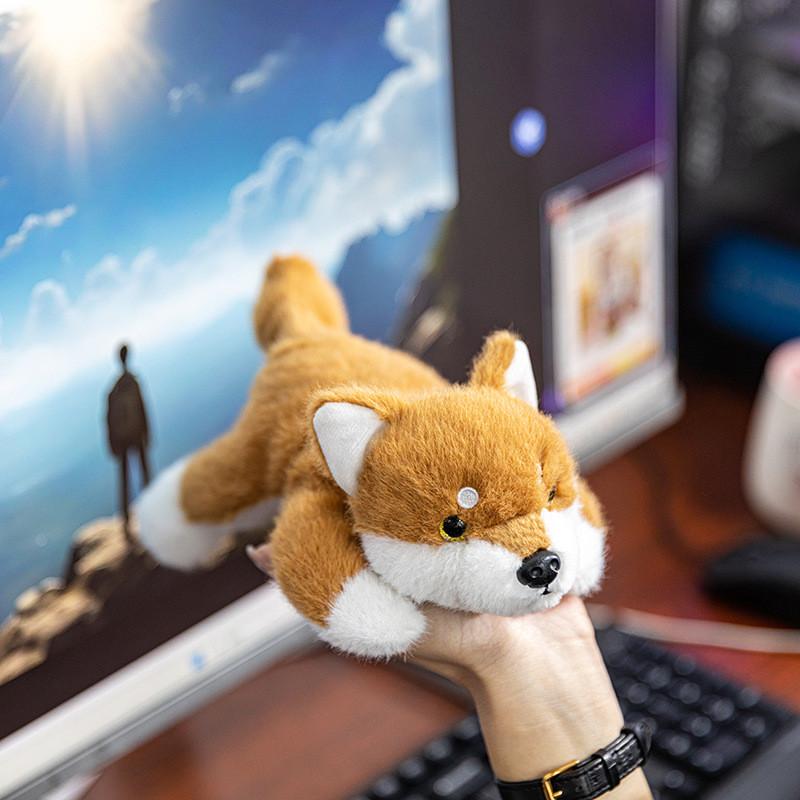 

Cute Dog Penguin Panda Rabbit Cartoon Animal Sitting And Lying Doll Plush Shiba Inu Lying
