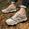 Hiking shoes new large size 2025 four seasons off-road outdoor running shoes light hiking fashion casual sports shoes