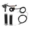 Throttle Clutch Handle Kit Waterproof Ergonomic Replacement for 49cc 60cc 66cc 80cc Engine Motorized Bicycle
