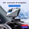 Car Phone Holder Rotatable Multifunction GPS Support Bracket Dashboard/Rearview Mirror/Sun Visor Mount Portable Car Holder