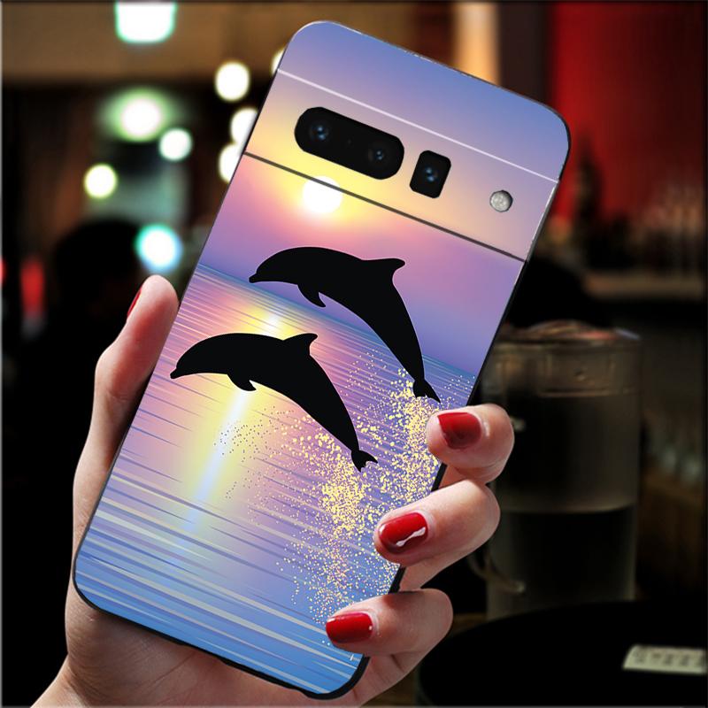 

Phone Case For Google Pixel 10 Pro XL 9 Pro XL 8 7 6 Pro 9A 8A 7A 6A Pixel 8 7 6 5 Dolphin Google Pixel 9a